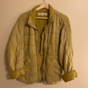 FREE PEOPLE QUILTED JACKET